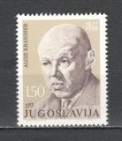 Iugoslavia.1977 100 ani nastere A.Kraiger-scriitor SI.418