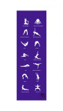 Saltea Yogamat, Mov, 180 x 60 x 05 cm