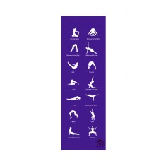 Saltea Yogamat, Mov, 180 x 60 x 05 cm