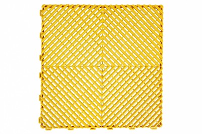 Pardoseala Modulara Ventilata pentru Garaj Depozit Galben Performance AutoTuning foto