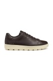 Geox sneakers din piele U SPHERICA ECUB-1 culoarea maro, U45GPC 00046 C6009