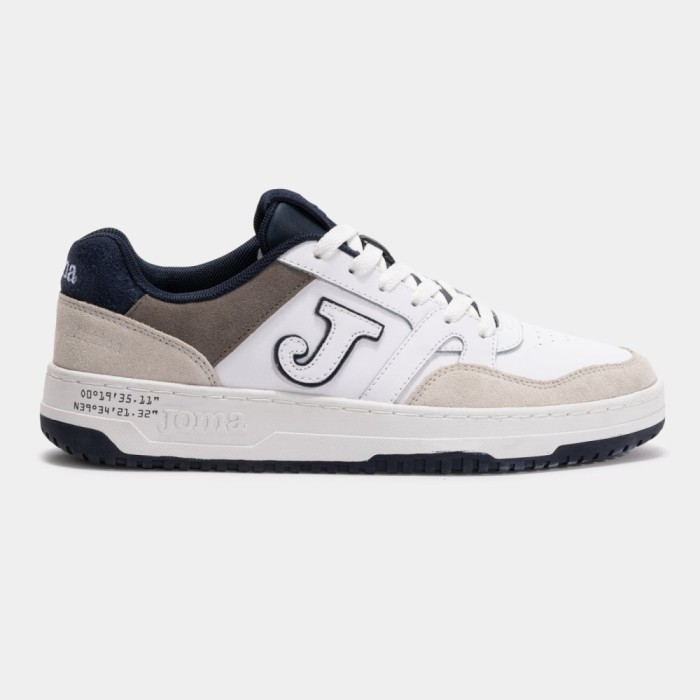 Pantofi sport barbati Joma C.Attica alb bleumarin piele naturala
