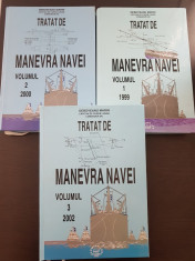 TRATAT DE MANEVRA NAVEI - Deboveanu Marin (3 volume) foto
