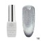 Oja semipermanenta, Snow White, 3D Cat Eye, Global Fashion 8ml, 18