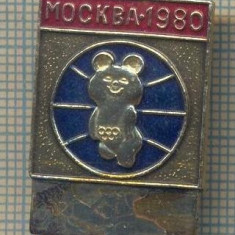 Y 651 INSIGNA- OLIMPICA - OLIMPIADA MOSCOVA 1980 -URSS -PENTRU COLECTIONARI