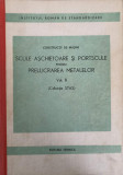 CONSTRUCTII DE MASINI. SCULE ASCHIETOARE SI PORTSCULE PENTRU PRELUCRAREA METALELOR VOL.2-INSTITUTUL ROMAN DE STA