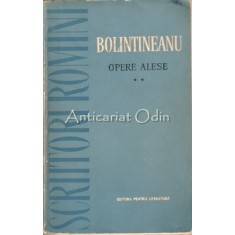 Opere Alese - Bolintineanu