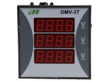 Voltmetru Digital cu LED pentru Montare 12-400V &plusmn;1%