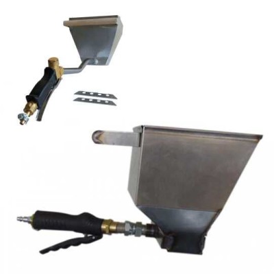 Masina de tencuit pneumatica cu pistol 4XJET JET SIVA, 5 litri foto