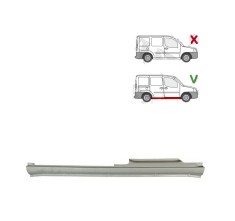 Prag Fiat Doblo (119/223), 01.2001-01.2010, model: usa culisanta, scurt, montare dreapta, galvanizat, RapidAuto