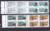 ROMANIA 1999 LP 1490 SECOLUL XX BLOCURI DE 4 TIMBRE MNH, Nestampilat