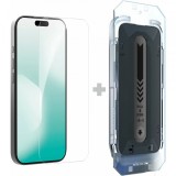 Folie de protectie Ecran Nillkin H+ Pro with Applicator pentru Apple iPhone 17, Sticla Securizata, Full Glue