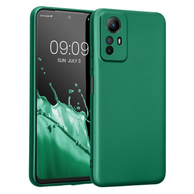 Husa Kwmobile pentru Xiaomi Redmi Note 12S, Verde, Silicon, KWM000018CN006C foto