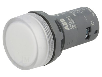 Lumină de Control LED 22mm 24VAC foto