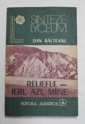RELIEFUL - IERI , AZI , MAINE de DAN BALTEANU , 1984 foto
