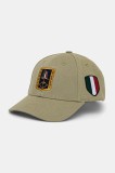 Aeronautica Militare șapcă de baseball din bumbac culoarea verde, cu imprimeu