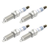 Set 4 bujii scanteie Bosch pentru Hyundai Elantra, Genesis, i40, ix35, Sonata, Tucson, Kia Carens, Optima, Seltos, Sportage, Ssangyong Korando, Tivoli