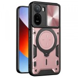 Husa pentru Xiaomi Redmi A7 Pro 4G, Techsuit, CamGuard Pro, Roz Aurie
