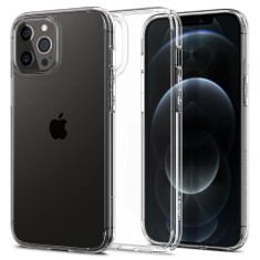 Husa iPhone 12 Pro Max Spigen Ultra Hybrid - Crystal Clear foto