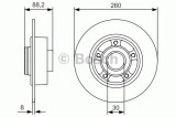 Disc frana RENAULT SCENIC III (JZ0/1) (2009 - 2016) BOSCH 0 986 479 761