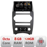 Navigatie Android Jeep Commander 2006-2010, 8GB RAM, 128GB, CarPlay
