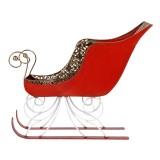 Cumpara ieftin Saniuta decorativa Craciun metal multicolor 37x16x31 cm
