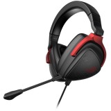 Casti gaming Asus ROG Delta S Core, virtual 7.1, multiplatform, negru/rosu