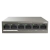 Switch 4 porturi PoE, 2 porturi uplink RJ45 10/100Mbps - TENDA TND-TEF1106P-4-63W