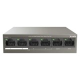 Switch 4 porturi PoE, 2 porturi uplink RJ45 10/100Mbps - TENDA TND-TEF1106P-4-63W