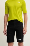 The North Face pantaloni scurți outdoor Speedlight Slim culoarea negru, NF0A82694H01