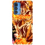 Husa compatibila cu Motorola G100 model Lion&amp;#039;s Sin of Pride The Seven Deadly Sins, Silicon, TPU, Viceversa, Transparent, Carcasa