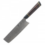 Cumpara ieftin Cutit nakiri profesional Maranc, otel de damasc, 17.6 cm, M165