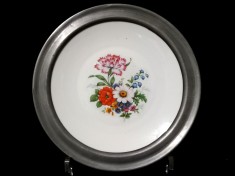 Farfurie decorativa por?elan Fran?a F. D. Chauvigny foto