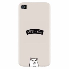 Husa silicon pentru Apple Iphone 4 / 4S, Anti You