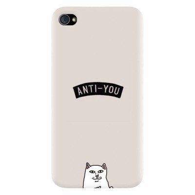 Husa silicon pentru Apple Iphone 4 / 4S, Anti You foto