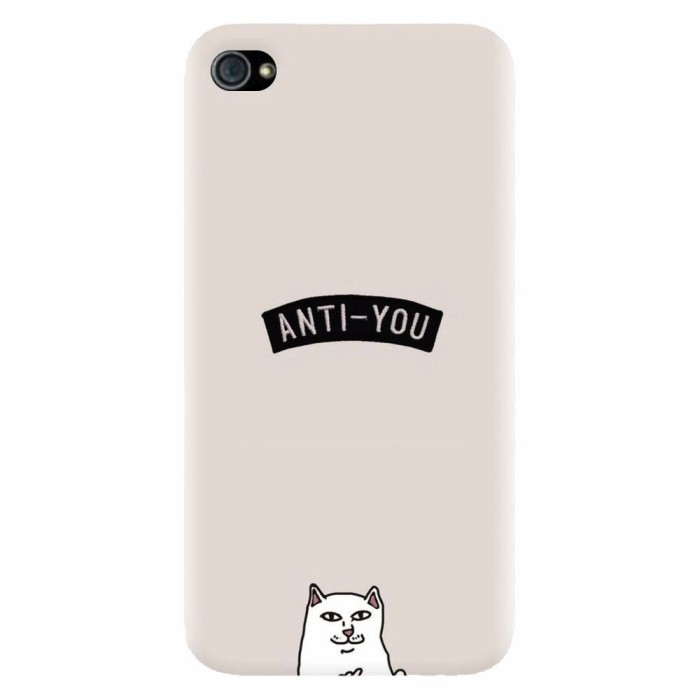 Husa silicon pentru Apple Iphone 4 / 4S, Anti You