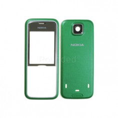 Capacul frontal și spatele Nokia 7310 Supernova verde