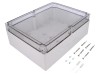 SPELSBERG Carcasa universala ABS gri IP67 IK07 232x302x110mm Policarbonat capac
