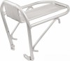 Portbagaj Fata Bicicleta Aluminiu, Montare Sistem Franare, Argintiu