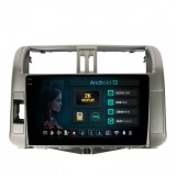 Navigatie 2K Toyota Land Cruiser Prado (2009-2013) 8GB RAM Android 13 Octacore Slot Sim 4G DSP GPS Wi-FI Carplay Android Auto USB Bluetooth Waze Touch