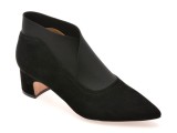 Botine EPICA negre, D102, din piele intoarsa