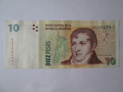 Argentina 10 Pesos 2003 foto