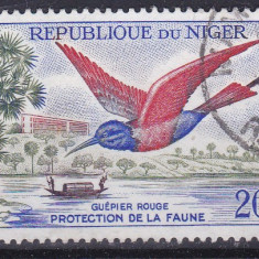 DB1 Fauna Africana Pasari Niger 1961 1 v. uzata