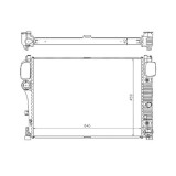 Radiator racire Mercedes Clasa S (W221), 2005-2013 S350 Bluetec (3,0 Cdi 190kw); S350 Cdi (3,0 Cdi 173kw); Benzina/Diesel, Automat, Cu/fara AC, cu co, Rapid