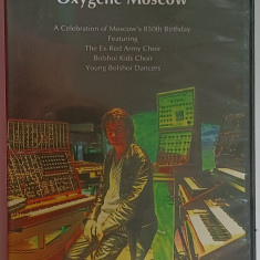 dvd cu muzică Jean Michel Jarre - Oxygene Moscova