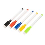 Cumpara ieftin Marker cu stergere uscata scriere universala pentru diverse table, varf negru, culoare capac multicolor, Dactylion