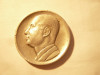 Medalie veche aluminiu - Personalitate (?) - d=3cm, Europa