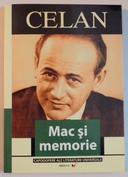 MAC SI MEMORIE de PAUL CELAN , 2006