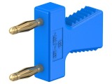 Conector Banană 2mm Albastru ST&Auml;UBLI 10A 30,4mm Cod 63.9354-23
