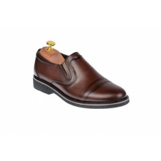 OFERTA MARIMEA 39, - Pantofi barbati eleganti din piele naturala maro SCORPION, ELION8M foto
